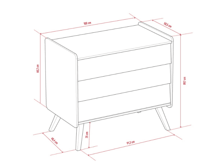 Παιδική Συρταριέρα 3D Lumis