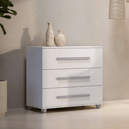 Βρεφική Συρταριέρα SMART WHITE με 3 συρτάρια