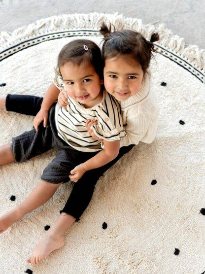Παιδικό χαλί Anna dots cream