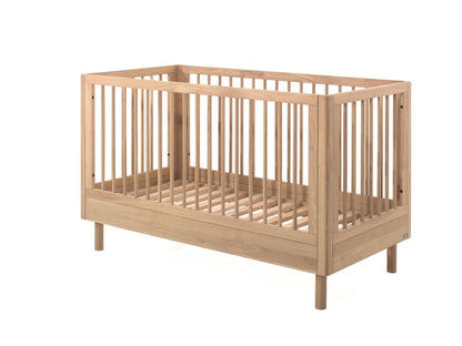 Ξύλινη βρεφική κούνια Forrest Eik 70x140