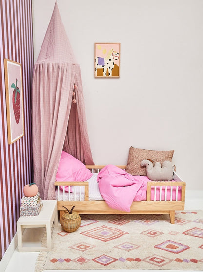 Παιδικό χαλί Liz Purple Pink