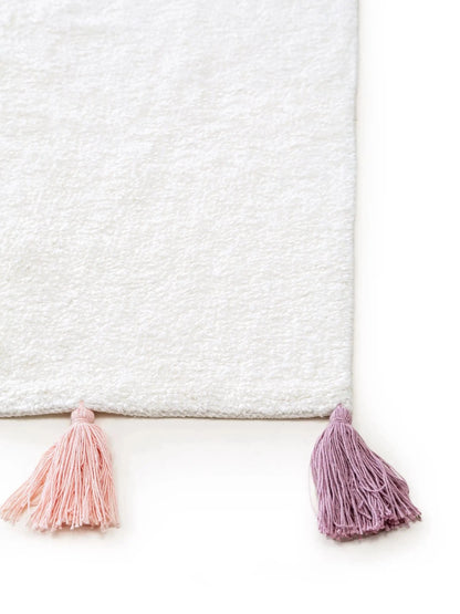 Παιδικό χαλί πλενόμενο Malu White/Rose