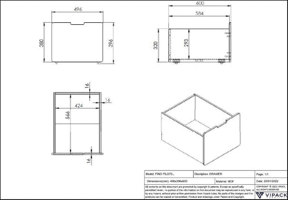 Υπερυψωμένο παιδικό κρεβάτι Pino 90x200
