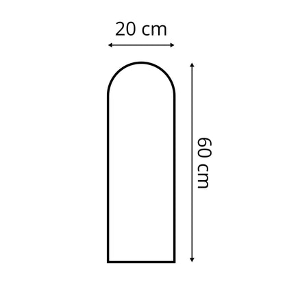 Πάνελ ταπετσαρισμένο  φράκτης 20x60CM