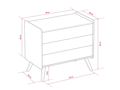 Παιδική Συρταριέρα 3D Lumis