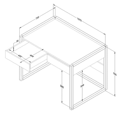 Παιδικό γραφείο Basic